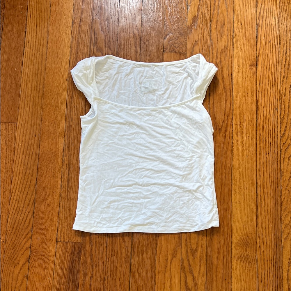 Wild Fable White Short Sleeve Tee